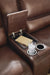DeepWakes Reclining Sectional with Storage Console - LasVegasFurnitureOnline.com