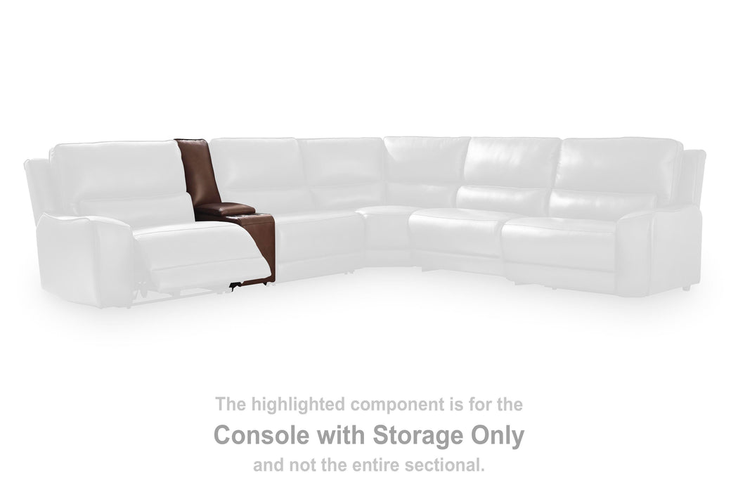 DeepWakes Power Reclining Sectional with Chaise - LasVegasFurnitureOnline.com