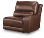 DeepWakes Reclining Sectional with Storage Console - LasVegasFurnitureOnline.com