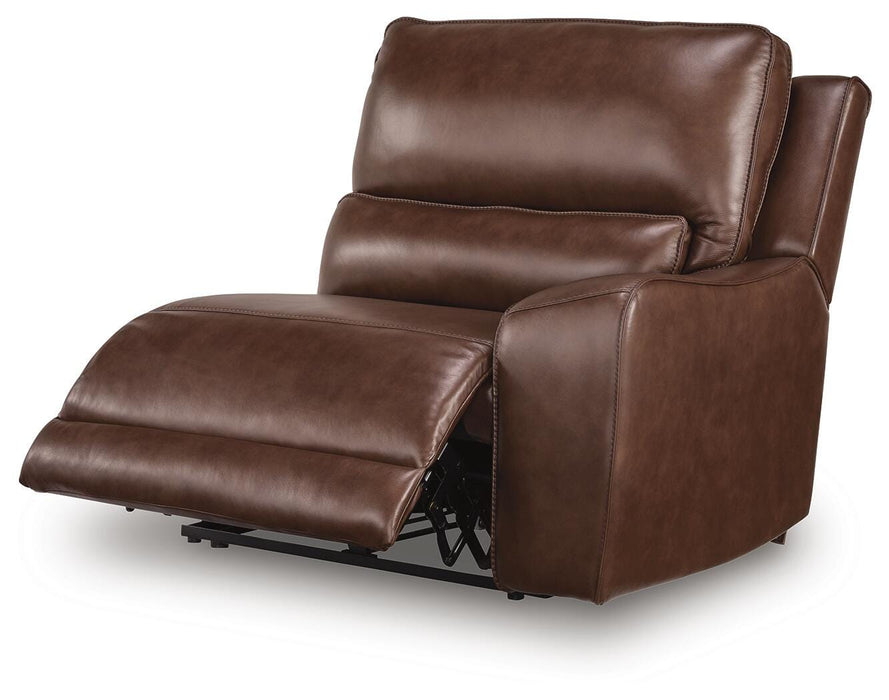 DeepWakes Power Reclining Sectional with Chaise - LasVegasFurnitureOnline.com