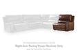 DeepWakes Power Reclining Sectional with Chaise - LasVegasFurnitureOnline.com
