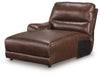 DeepWakes Power Reclining Sectional with Chaise - LasVegasFurnitureOnline.com