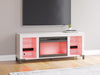 Brollevi 60" TV Stand with Electric Fireplace - LasVegasFurnitureOnline.com