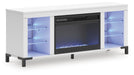 Brollevi 60" TV Stand with Electric Fireplace - LasVegasFurnitureOnline.com