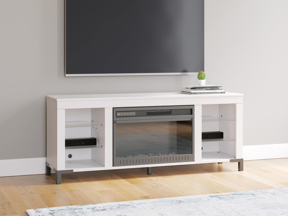 Brollevi 60" TV Stand with Electric Fireplace - LasVegasFurnitureOnline.com