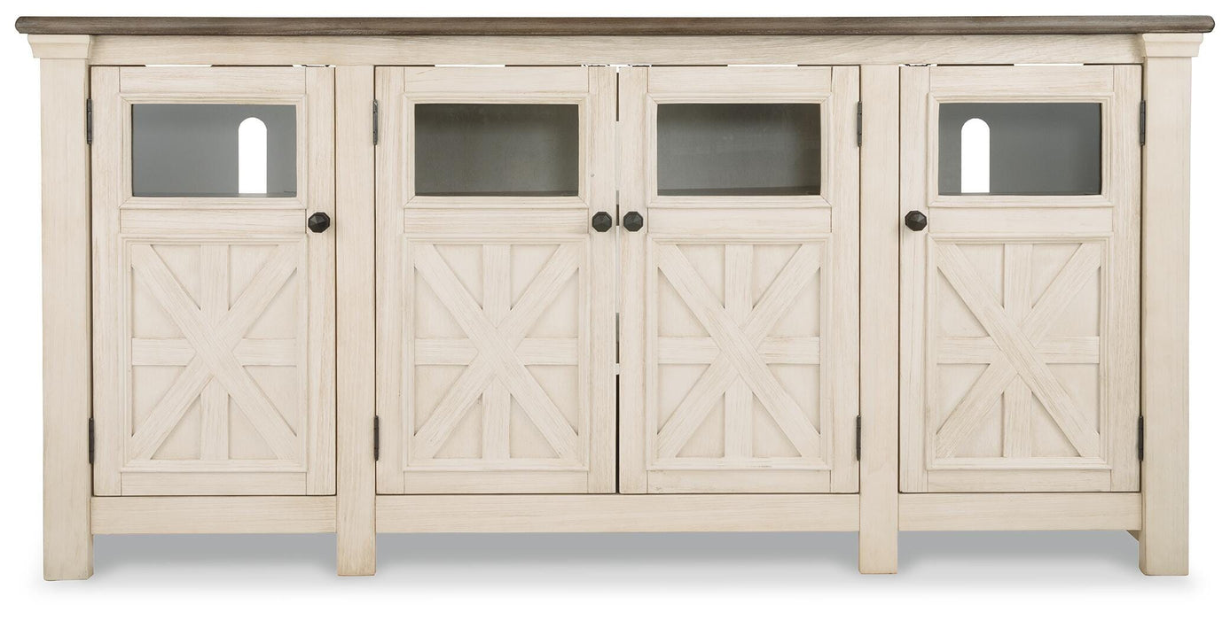 Bolanburg 74" TV Stand - LasVegasFurnitureOnline.com