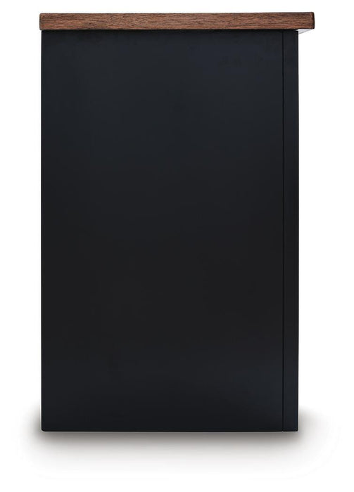 Wildenauer 76" TV Stand with Electric Fireplace - LasVegasFurnitureOnline.com