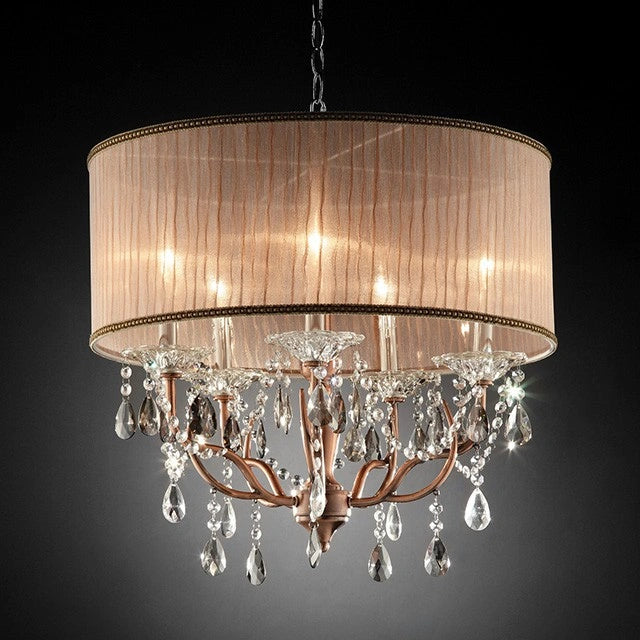 CECELIA Ceiling Lamp, Hanging Crystal - LasVegasFurnitureOnline.com