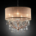 CECELIA Ceiling Lamp, Hanging Crystal - LasVegasFurnitureOnline.com