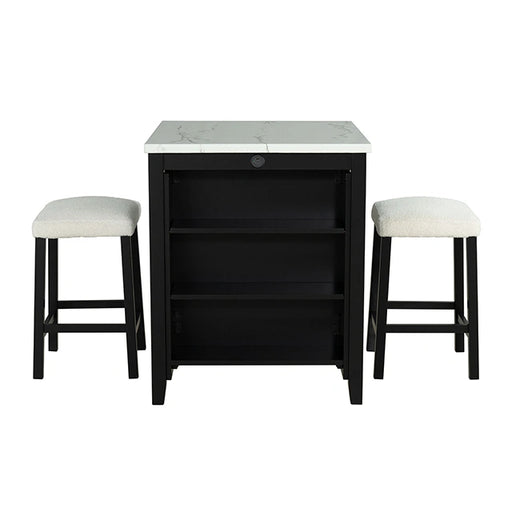Chalcedony 3 Pc. Dining Table Set - LasVegasFurnitureOnline.com