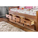 Lia Twin Captain Bed - LasVegasFurnitureOnline.com