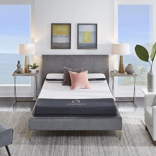 Bedplanet 12" Ananda Pearl and Gel Medium Firm Memory Foam Mattress