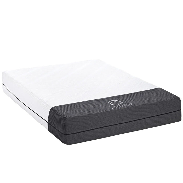 Bedplanet 12" Ananda Pearl and Gel Medium Firm Memory Foam Mattress