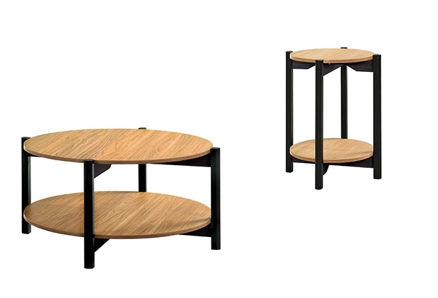 Hyde Round Coffee Table - Cocktail Table | Las Vegas Furniture Online - View 4