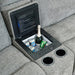 Mattheus Power Sectional with Console + 2 Recliners - Sectional | Las Vegas Furniture Online - View 46