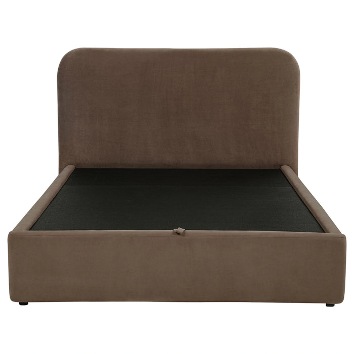 Anders Upholstered Storage Lift Platform Bed