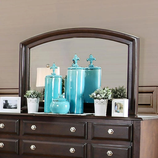 Litchville Brown Cherry Mirror - LasVegasFurnitureOnline.com