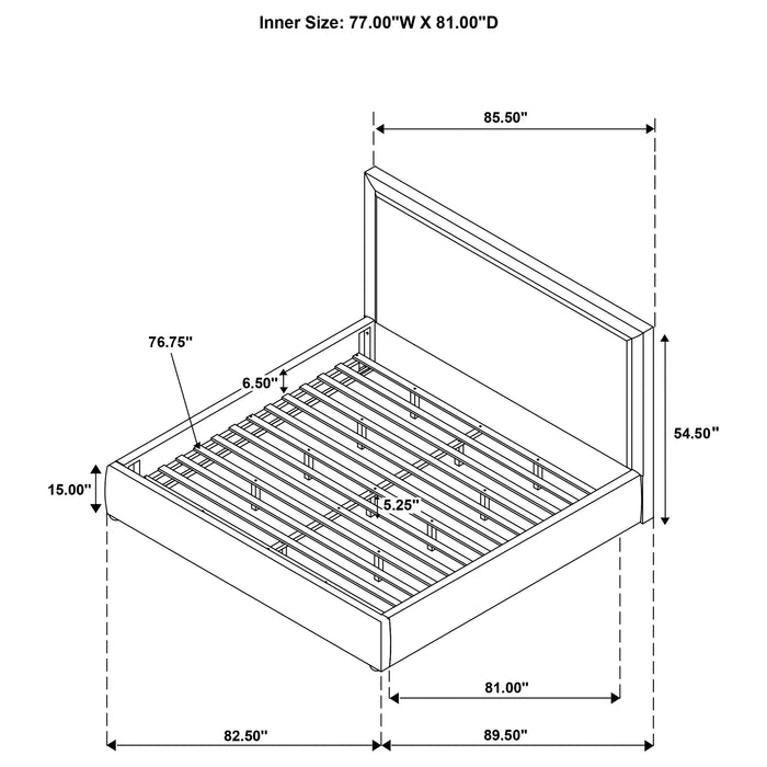 Lawson Panel Platform Bed