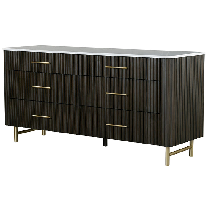 Dresser w/Marble Top