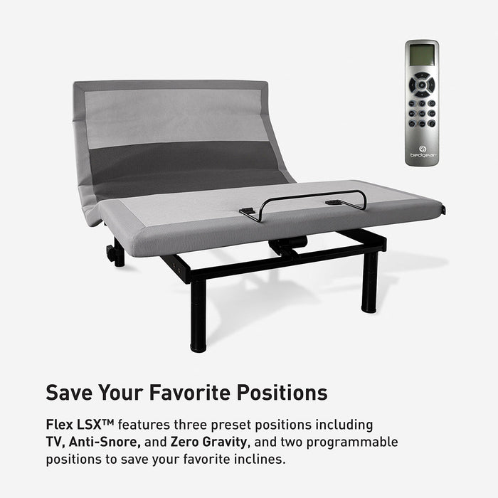 Bedgear Flex LSX Adjustable Base - LasVegasFurnitureOnline.com