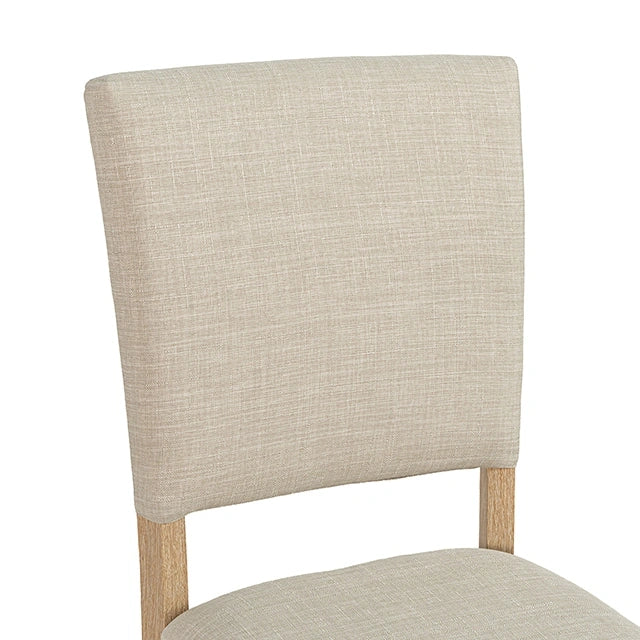 Salvino Side Chair (4/CTN) Natural - Dining Chair | Las Vegas Furniture Online - View 2