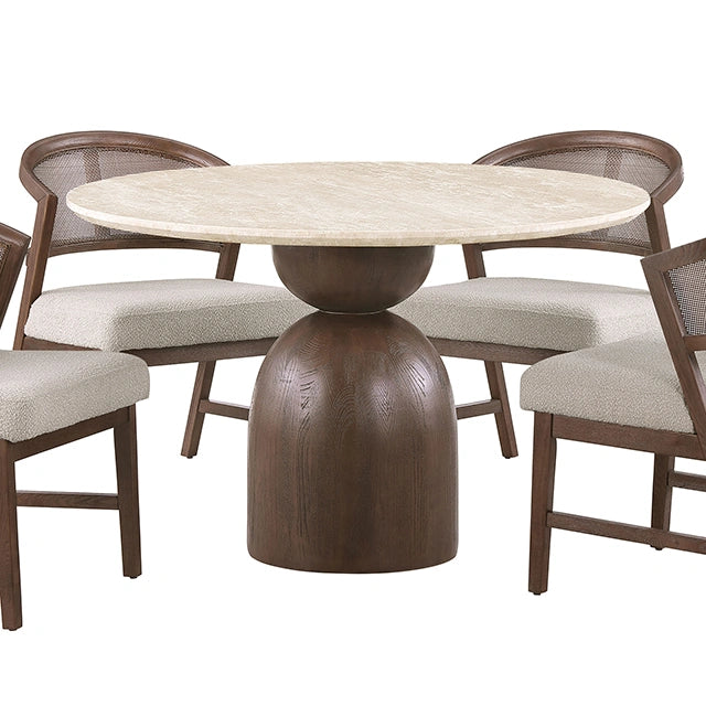 Cirava Round Dining Table - Dining Table | Las Vegas Furniture Online - View 7