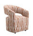 Tresa Dining Arm Chair w/ Casters - Chair | Las Vegas Furniture Online - View 34