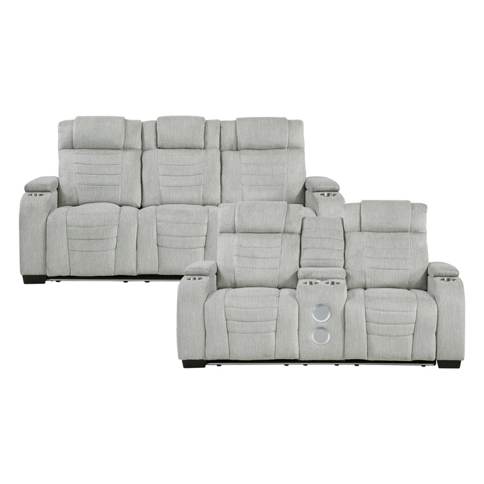 Ronan-2pc Set: Sofa, Love image
