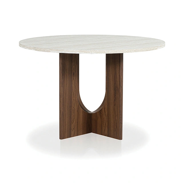 Oberto Round Dining Table - Dining Table | Las Vegas Furniture Online - View 12