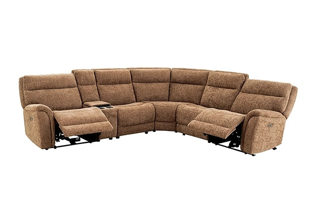 Mattheus Power Sectional with Cooler + 3 Recliners - Sectional | Las Vegas Furniture Online - View 31