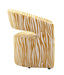 Tresa Dining Arm Chair w/ Casters - Chair | Las Vegas Furniture Online - View 14