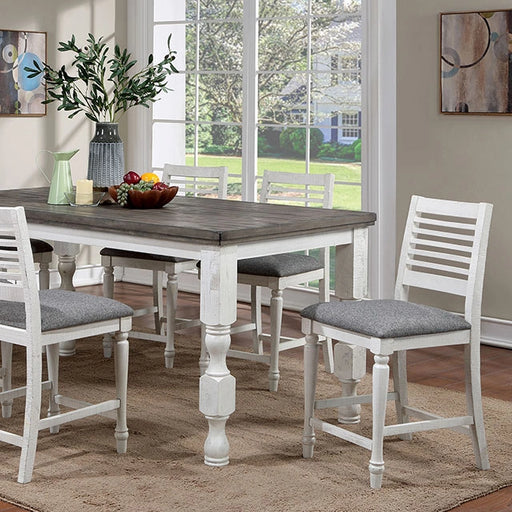 Calabria 7 Pc Counter Ht Table Set - Table Set | Las Vegas Furniture Online
