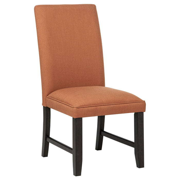 Berning Upholstered Dining Side Chair of 2