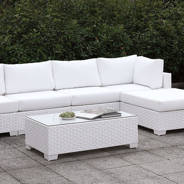 Somani L-Sectional W/ RIGHT Chaise + Coffee Table