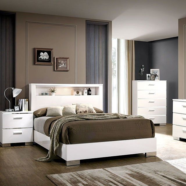 Carlie 4 & 5 Piece Queen Bedroom Set - LasVegasFurnitureOnline.com