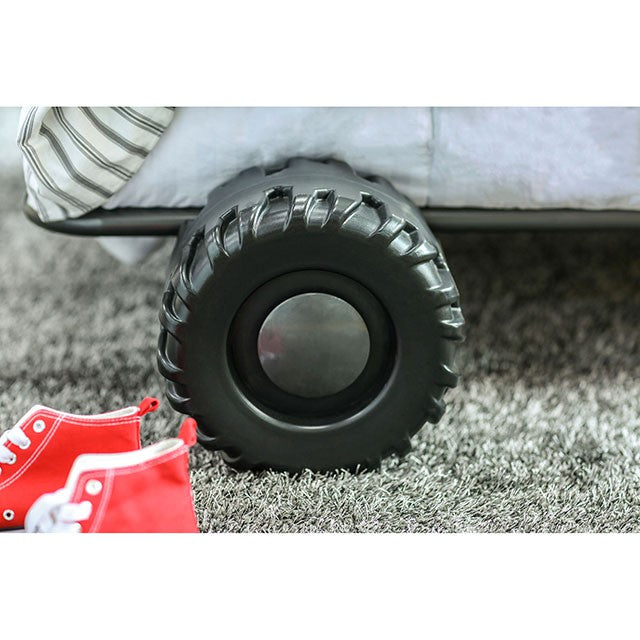 Royal Racer Twin Bed, Blue - LasVegasFurnitureOnline.com