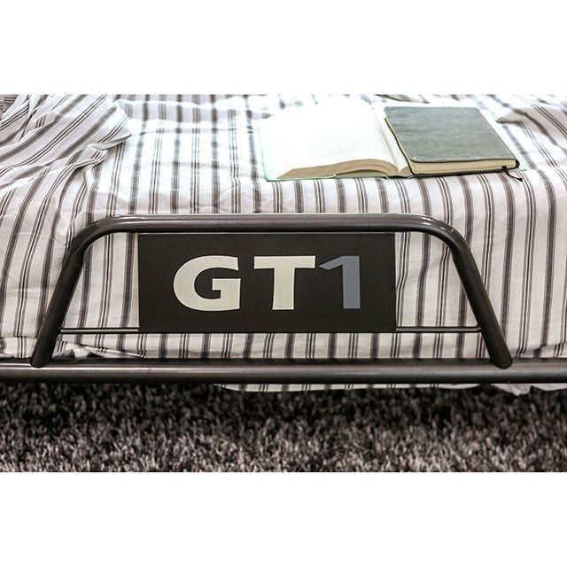 Royal Racer Twin Bed, Blue - LasVegasFurnitureOnline.com