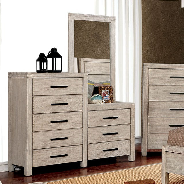 Strasburg 8-Drawer Dresser Mirror