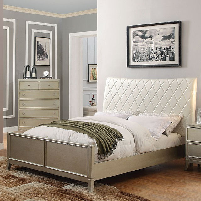 Enid Cal.King & Queen Bed - LasVegasFurnitureOnline.com