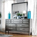 DAPHNE Gray Dresser - LasVegasFurnitureOnline.com