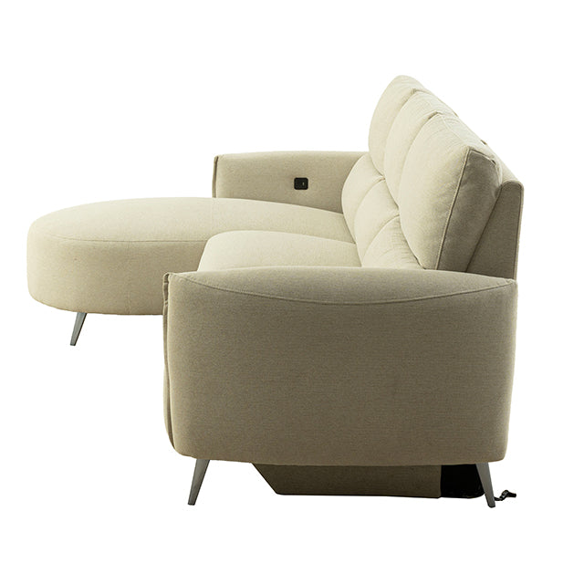 Galten Power Sectional - LasVegasFurnitureOnline.com