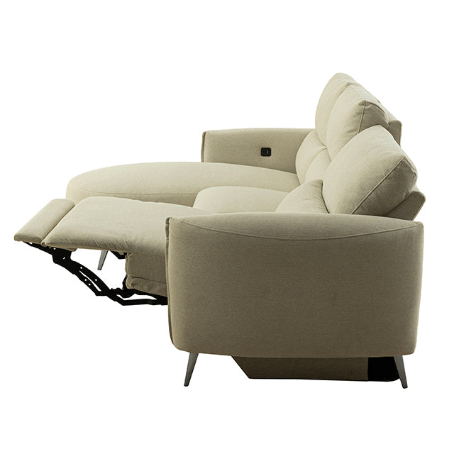 Galten Power Sectional - LasVegasFurnitureOnline.com