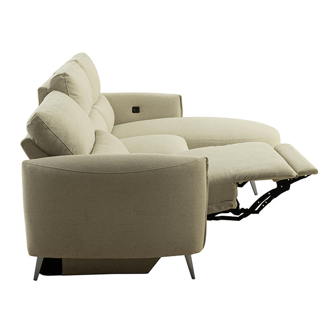 Galten Power Sectional - LasVegasFurnitureOnline.com