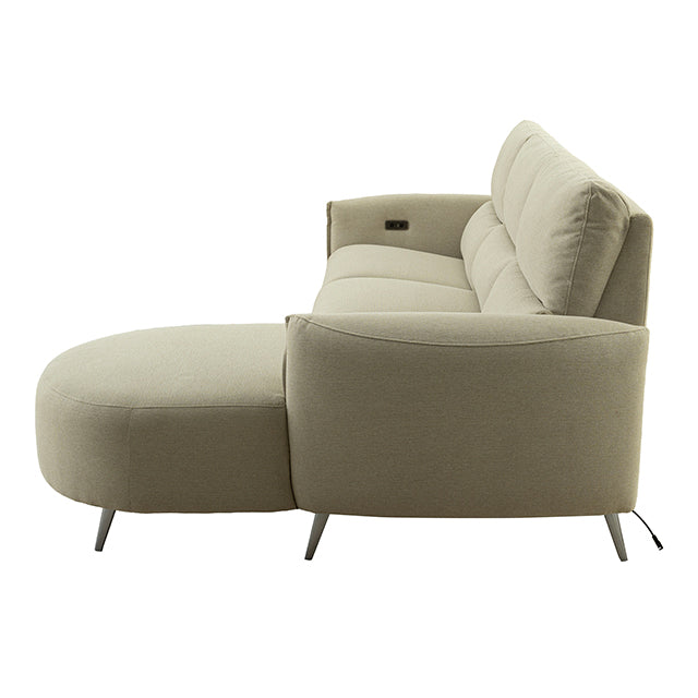 Galten Power Sectional - LasVegasFurnitureOnline.com