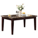 2544-64 - Dining Table, Faux Marble Top - LasVegasFurnitureOnline.com