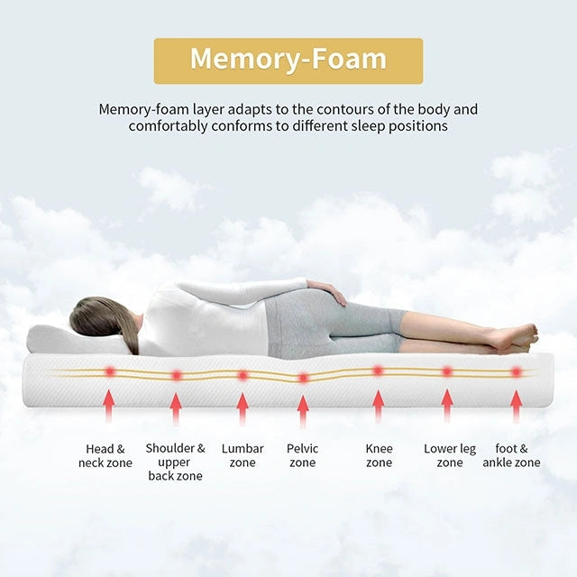 Artemisia 8" Cal. King, E.King, Full, & Queen Memory Foam Mattress