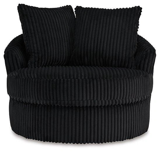 Gramwell Swivel Chair - Accent Chair | Las Vegas Furniture Online - View 12