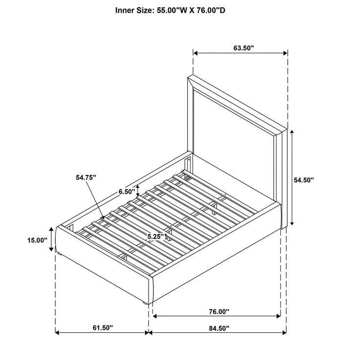 Lawson Panel Platform Bed