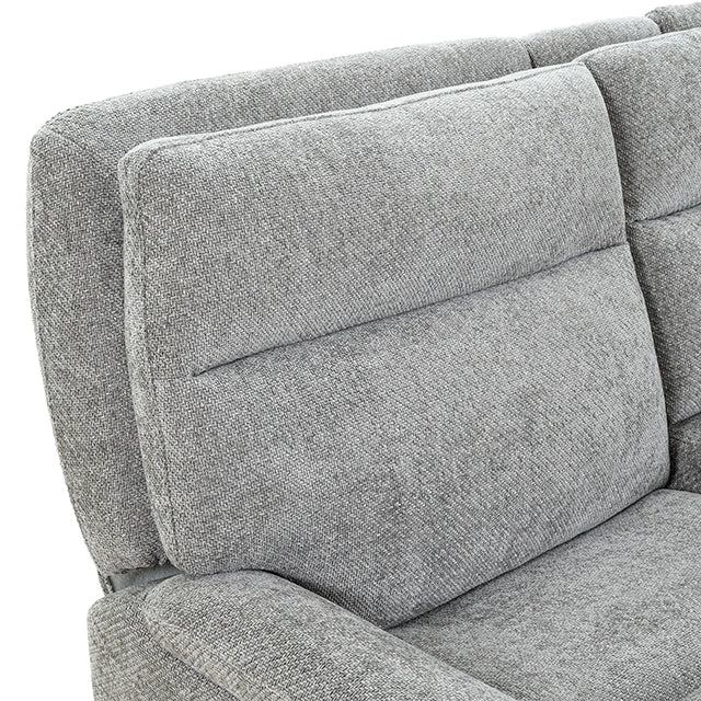 Mattheus Power Sectional with Console + 3 Recliners - Sectional | Las Vegas Furniture Online - View 51