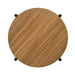 Hyde Round Coffee Table - Cocktail Table | Las Vegas Furniture Online - View 8